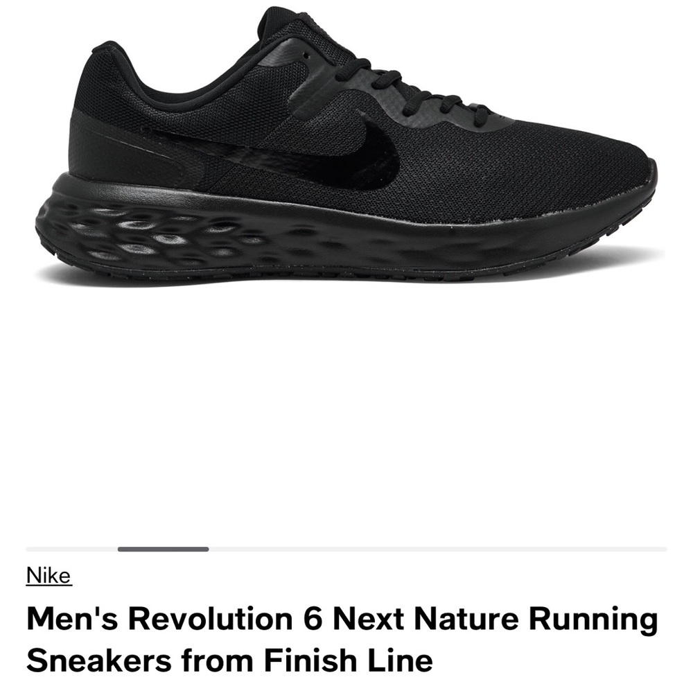 Mens revolution 6 Nature running sneakers size 13, never worn, brand new!